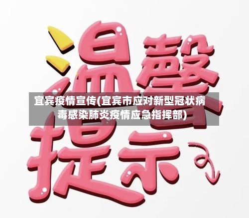 宜宾疫情宣传(宜宾市应对新型冠状病毒感染肺炎疫情应急指挥部)