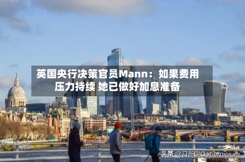 英国央行决策官员Mann:如果费用
压力持续 她已做好加息准备