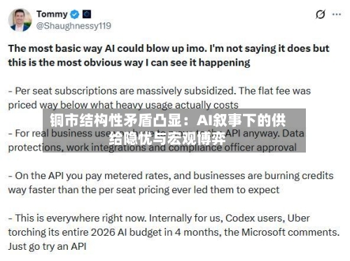 铜市结构性矛盾凸显：AI叙事下的供给隐忧与宏观博弈-第1张图片