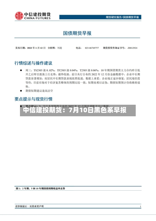 中信建投期货：7月10日黑色系早报-第1张图片